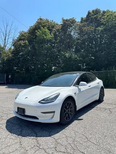 2020 Tesla Model 3 in White