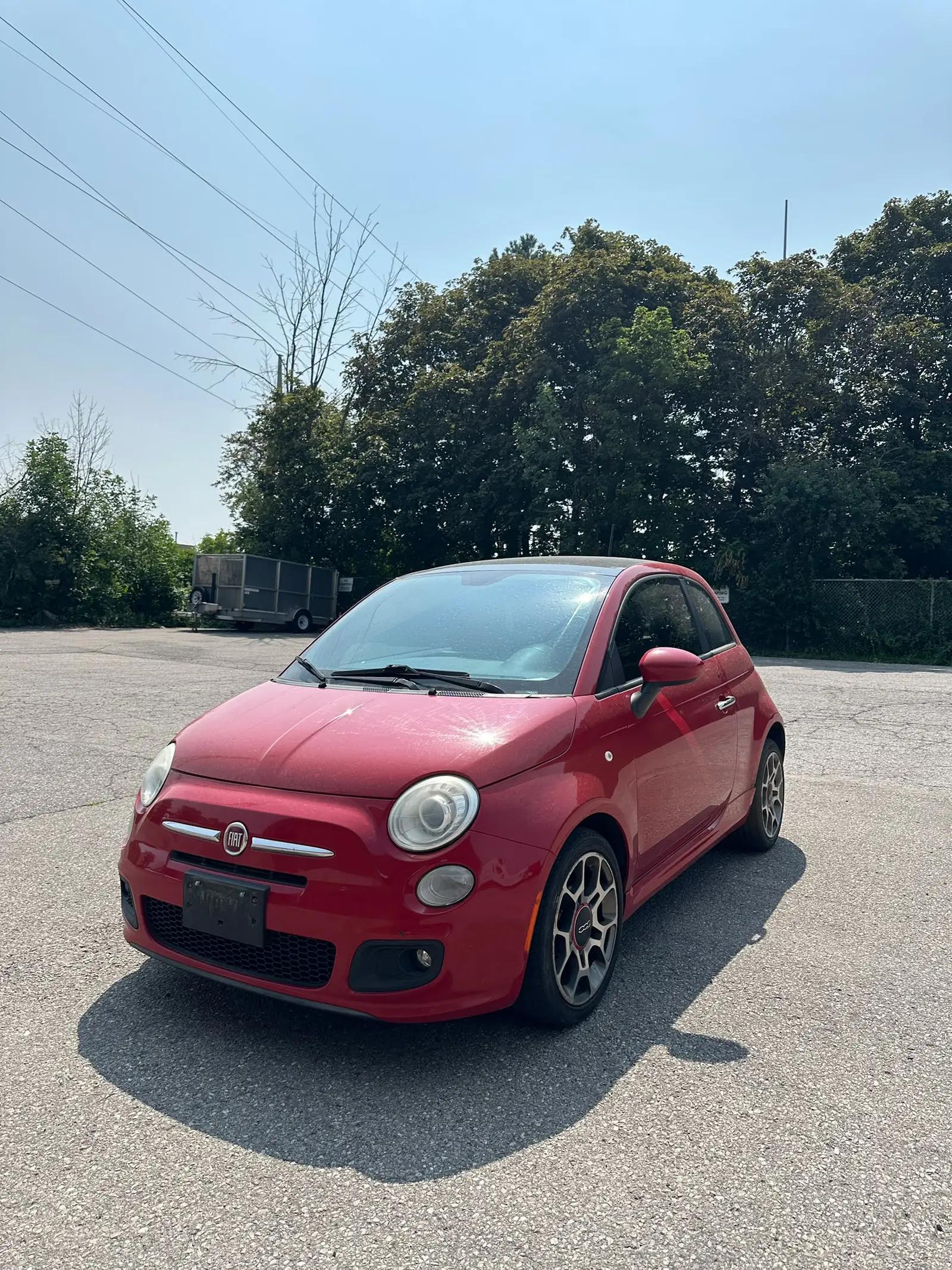 2012 Fiat 500 sport