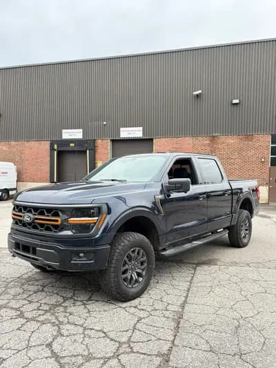 2025 Ford F150 Tremor 401A package in Blue